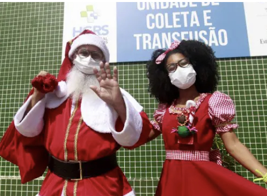  Hemoba lança campanha de Natal para reforçar baixo estoque do banco de sangue