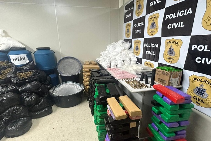  Polícia Civil desarticula laboratório de drogas dentro de hotel em Salvador