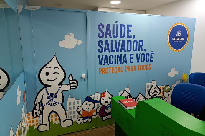  Ponto de vacinação da SMS no Salvador Shopping muda de localização; saiba onde se vacinar