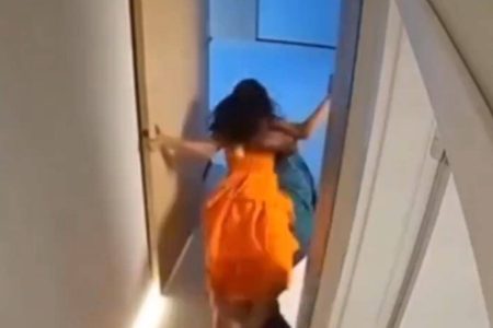 Novas imagens mostram briga entre o advogado João Neto e companheira