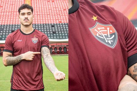  Vitória lança nova camisa de treino para a temporada 2025
