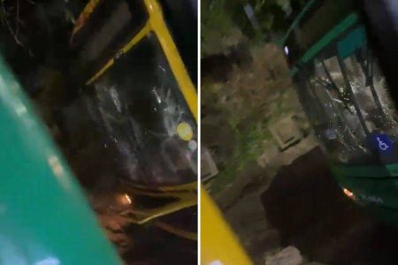 Batida entre três ônibus deixa pelo menos nove feridos na Avenida Contorno, em Salvador