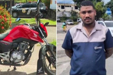 Homem que trabalha em terceirizada da Embasa é preso por assaltos