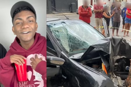  Influenciador digital morre em acidente de carro em Jacobina