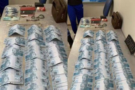  Grupo é preso com mais de R$ 4 mil em notas falsas na Bahia