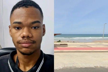  Jovem de 22 anos morre após se afogar na Praia de Jaguaribe