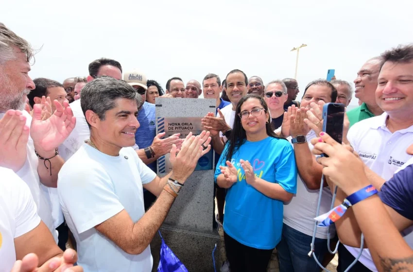  Orla de Pituaçu é inaugurada com shows gratuitos, 20 quadras, 25 quiosques e parques; confira