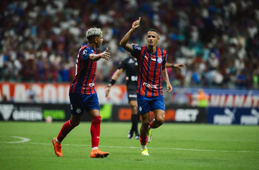  Bahia estreia titulares no Baiano com goleada por 5×1 contra Barcelona de Ilhéus