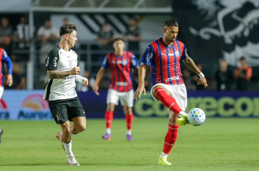  De virada, Bahia vence o Corinthians por 2×1 e estreia com triunfo na Série A