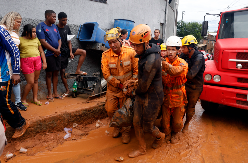  Chuvas históricas deixam pelo menos 70 mortos em cidades mineiras