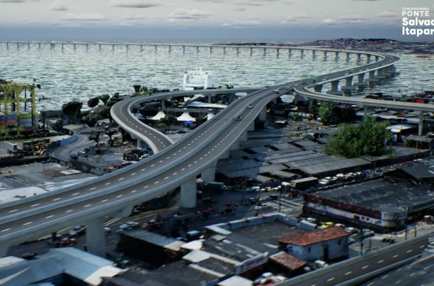  MPF aponta falhas no projeto da Ponte Salvador-Itaparica e faz mais de 20 recomendações ao governo