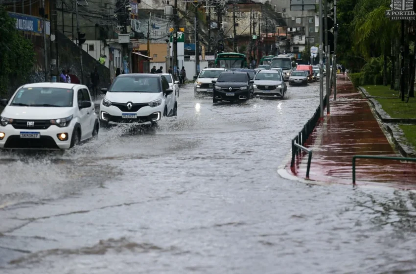  Inmet emite alerta amarelo de chuva para 259 cidades da Bahia