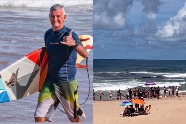  Surfista morre afogado em praia de Stella Maris
