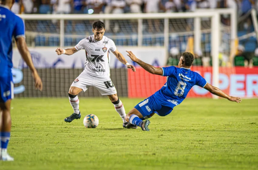 Em jogo morno, Vitória e Confiança empatam por 2×2 na Copa do Nordeste