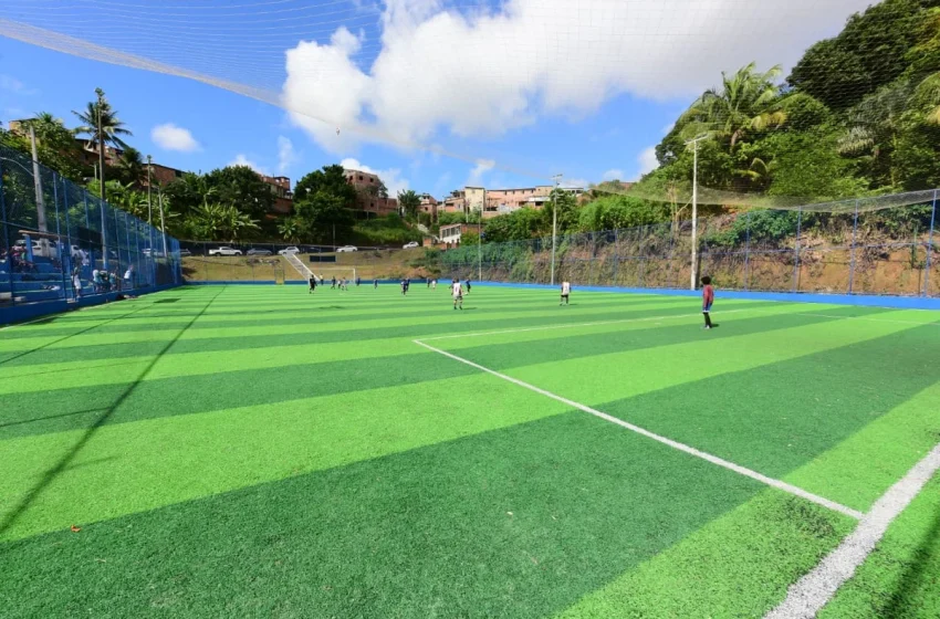  Arena esportiva é inaugurada em Salvador após investimento de R$ 500 mil