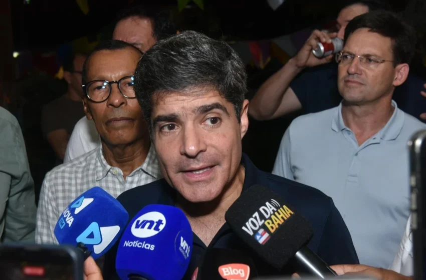  ACM Neto comenta susto em voo: ‘Está tudo bem comigo e com todos que estavam a bordo’