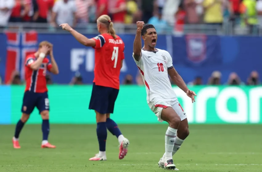  Bellingham decide e Inglaterra elimina Noruega na Copa do Mundo